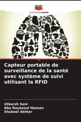 Capteur portable de surveillance de la santé avec système de suivi utilisant la RFID