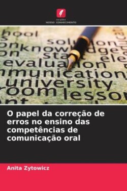 O papel da correção de erros no ensino das competências de comunicação oral