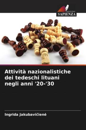 Attività nazionalistiche dei tedeschi lituani negli anni '20-'30