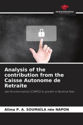 Analysis of the contribution from the Caisse Autonome de Retraite