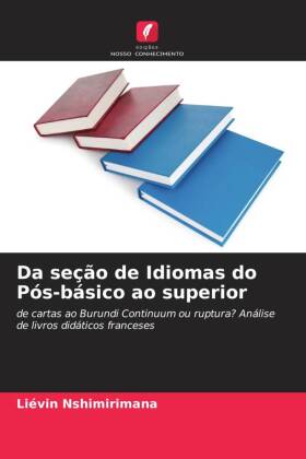 Da seção de Idiomas do Pós-básico ao superior