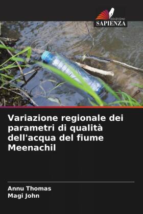 Variazione regionale dei parametri di qualità dell'acqua del fiume Meenachil