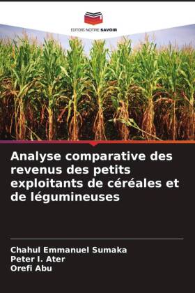 Analyse comparative des revenus des petits exploitants de céréales et de légumineuses