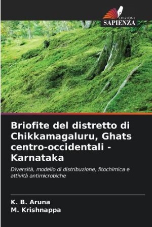 Briofite del distretto di Chikkamagaluru, Ghats centro-occidentali - Karnataka