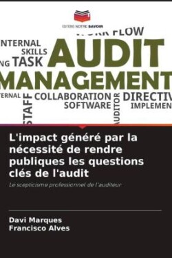 L'impact généré par la nécessité de rendre publiques les questions clés de l'audit