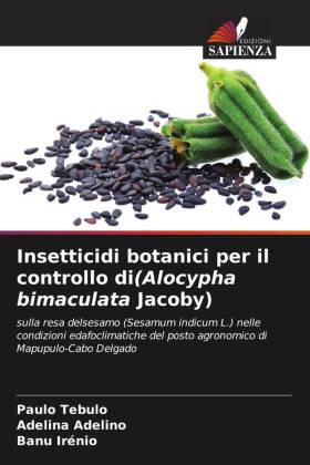 Insetticidi botanici per il controllo di(Alocypha bimaculata Jacoby)