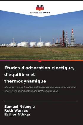 Études d'adsorption cinétique, d'équilibre et thermodynamique