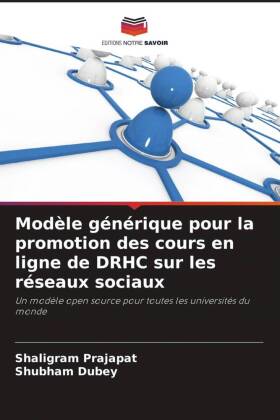 Modèle générique pour la promotion des cours en ligne de DRHC sur les réseaux sociaux