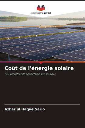 Coût de l'énergie solaire