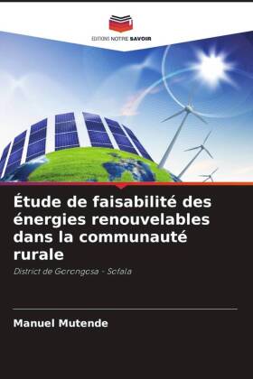 Étude de faisabilité des énergies renouvelables dans la communauté rurale