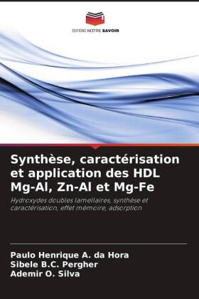 Synthèse, caractérisation et application des HDL Mg-Al, Zn-Al et Mg-Fe