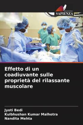 Effetto di un coadiuvante sulle proprietà del rilassante muscolare