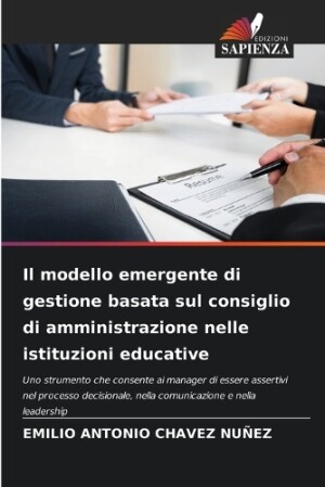 modello emergente di gestione basata sul consiglio di amministrazione nelle istituzioni educative