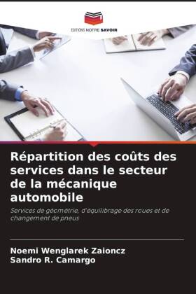 Répartition des coûts des services dans le secteur de la mécanique automobile