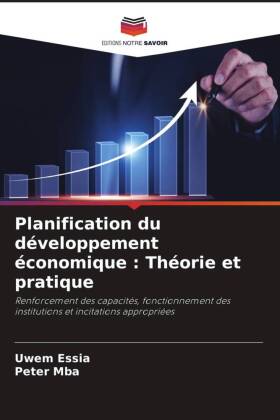 Planification du développement économique : Théorie et pratique