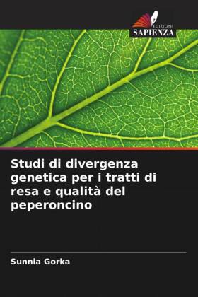 Studi di divergenza genetica per i tratti di resa e qualità del peperoncino