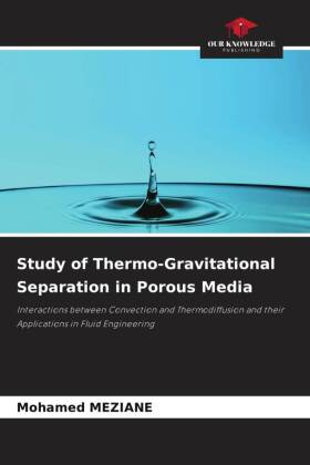 Study of Thermo-Gravitational Separation in Porous Media