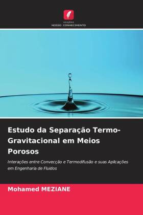 Estudo da Separação Termo-Gravitacional em Meios Porosos