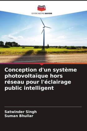 Conception d'un système photovoltaïque hors réseau pour l'éclairage public intelligent