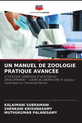 Manuel de Zoologie Pratique Avancée