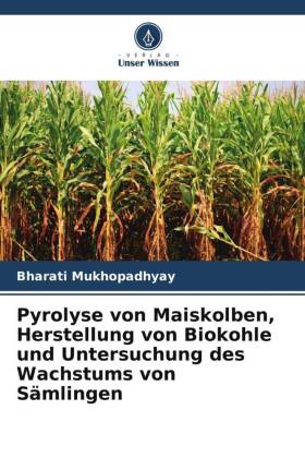 Pyrolyse von Maiskolben, Herstellung von Biokohle und Untersuchung des Wachstums von Sämlingen