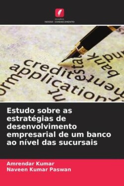 Estudo sobre as estratégias de desenvolvimento empresarial de um banco ao nível das sucursais