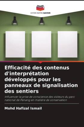 Efficacité des contenus d'interprétation développés pour les panneaux de signalisation des sentiers