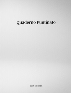 Quaderno Puntinato