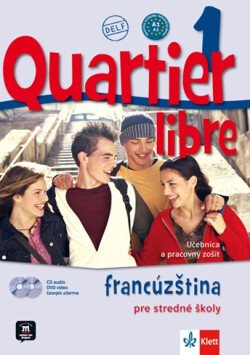 Quartier Libre 1 Učebnica + Pracovný zošit + on-line CD + on-line DVD + Časopis