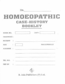 Homeopathic Case History Booklet