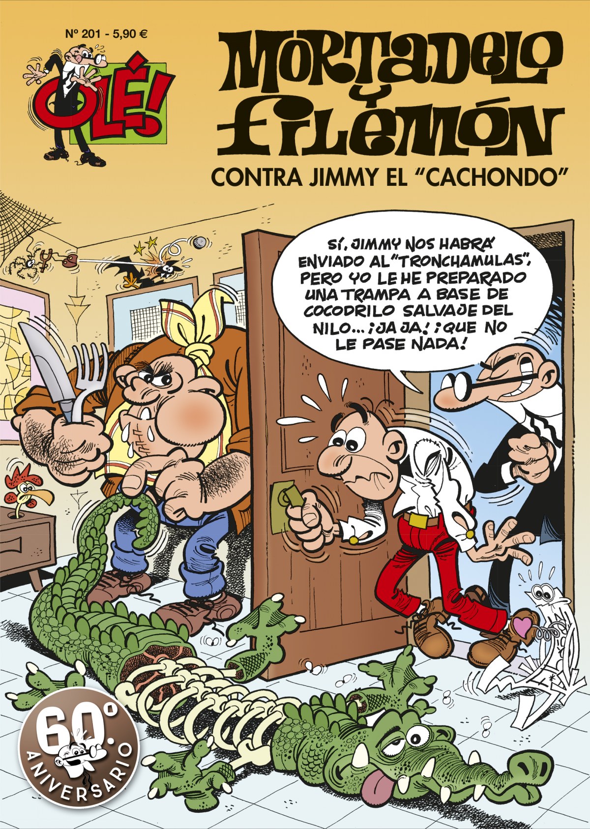 Contra Jimmy «El Cachondo» (Olé! Mortadelo 201)