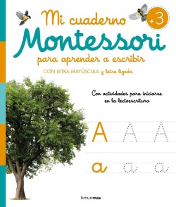 Mi cuaderno Montessori para aprender a escribir