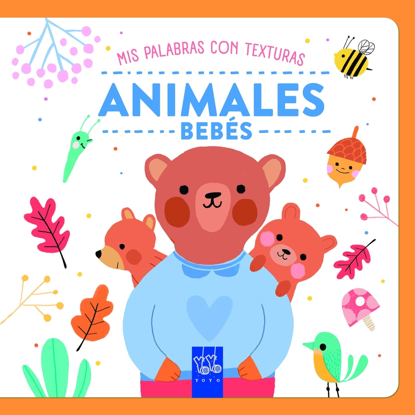 Animales bebés. Texturas