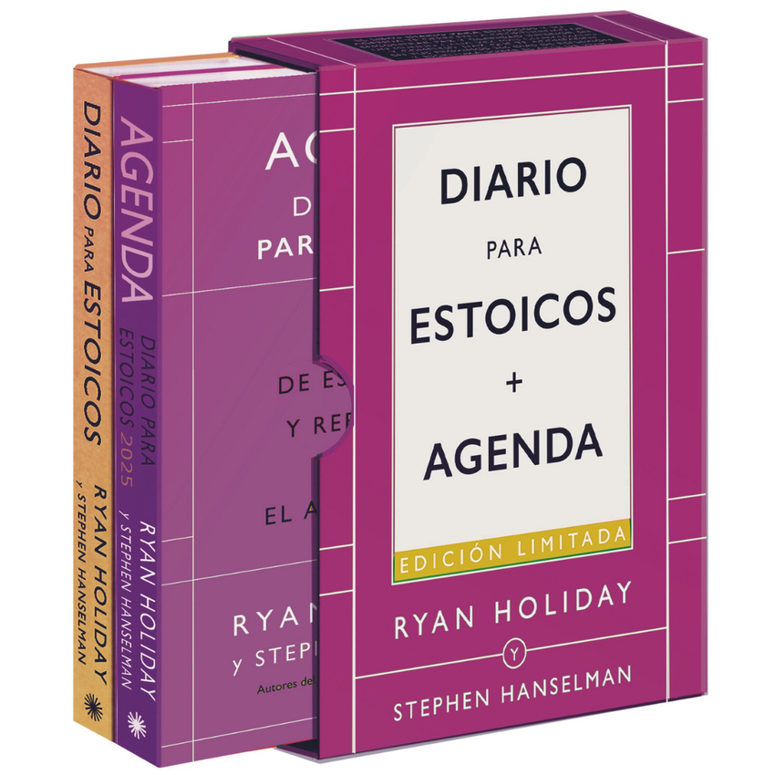 Estuche 'Diario para estoicos' + Agenda (Ed. Limitada 2025)