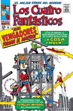 BIBLIOTECA MARVEL 14 LOS 4 FANTASTICOS 05