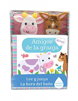 LIBRO BAÑO AMIGOS DE GRANJA LEE Y JUEGA