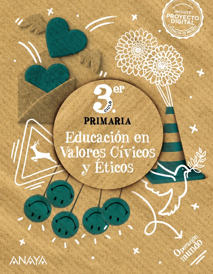 Educación en Valores Cívicos y Éticos 3ºciclo primaria