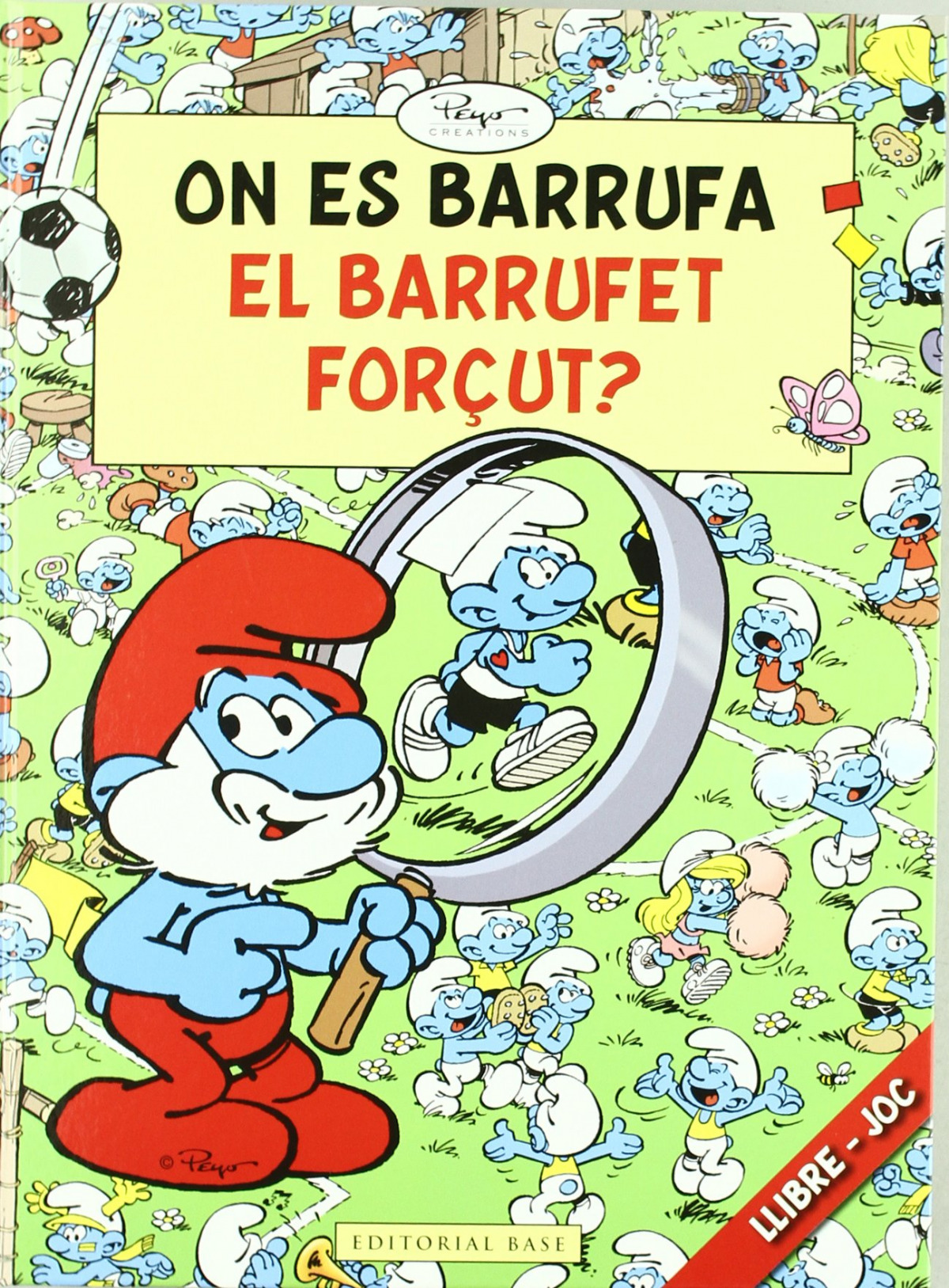 On es Barrufa el Barrufet Forçut?