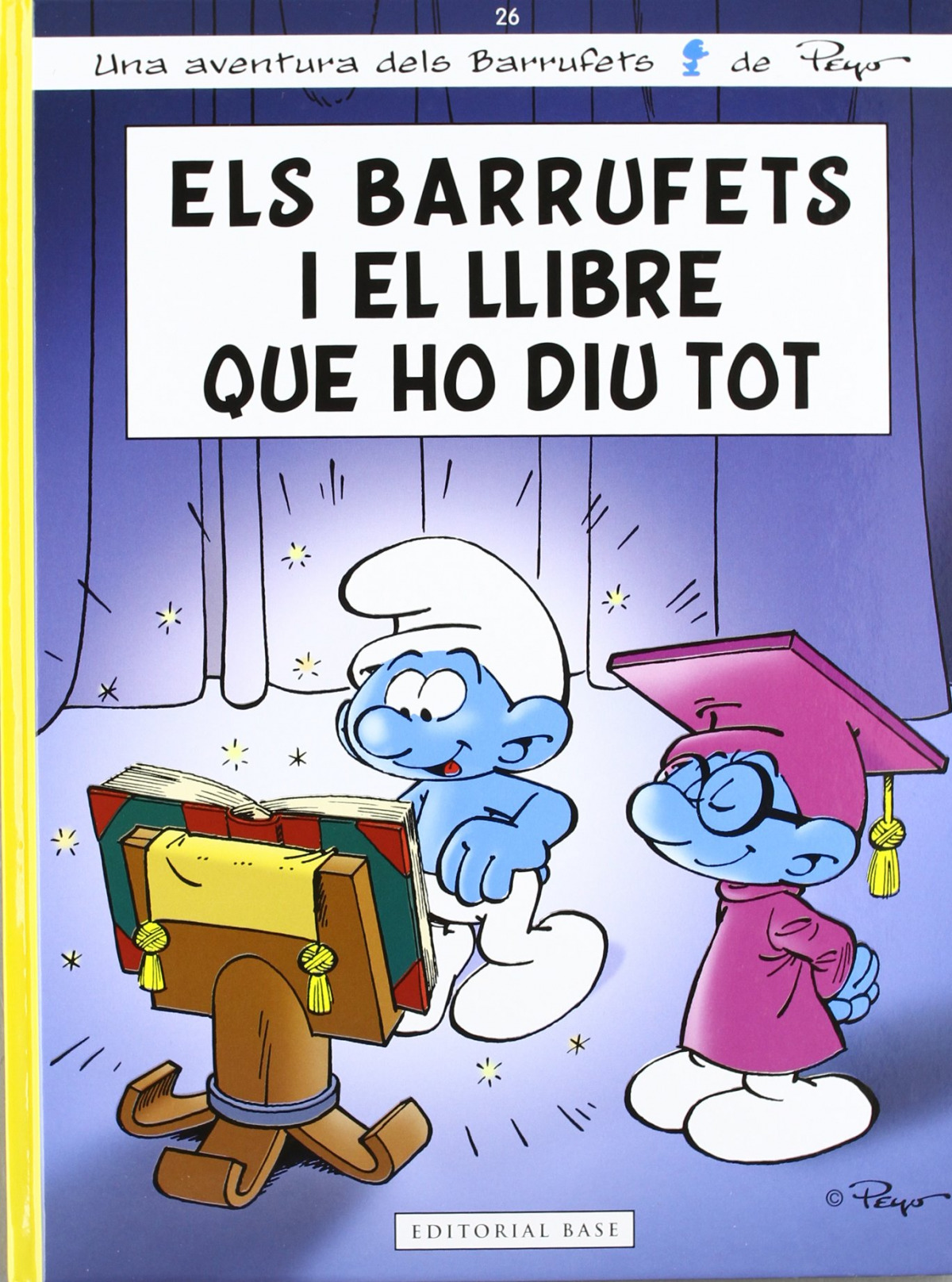 Els Barrufets i el llibre que ho diu tot