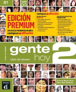 Gente Hoy Libro del alumno + CD 2 (B1) - EDICION PREMIUM