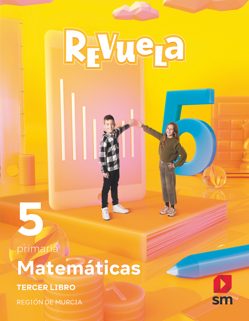 MATEMÁTICAS 5ºPRIMARIA. TRIMESTRES TEMÁTICOS. REVUELA. MURCIA 2023