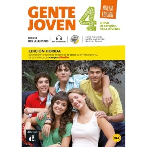 Gente Joven 4 Nueva Ed. (B1.1) – Edición híbrida Libro del alumno + Campus (12 meses)