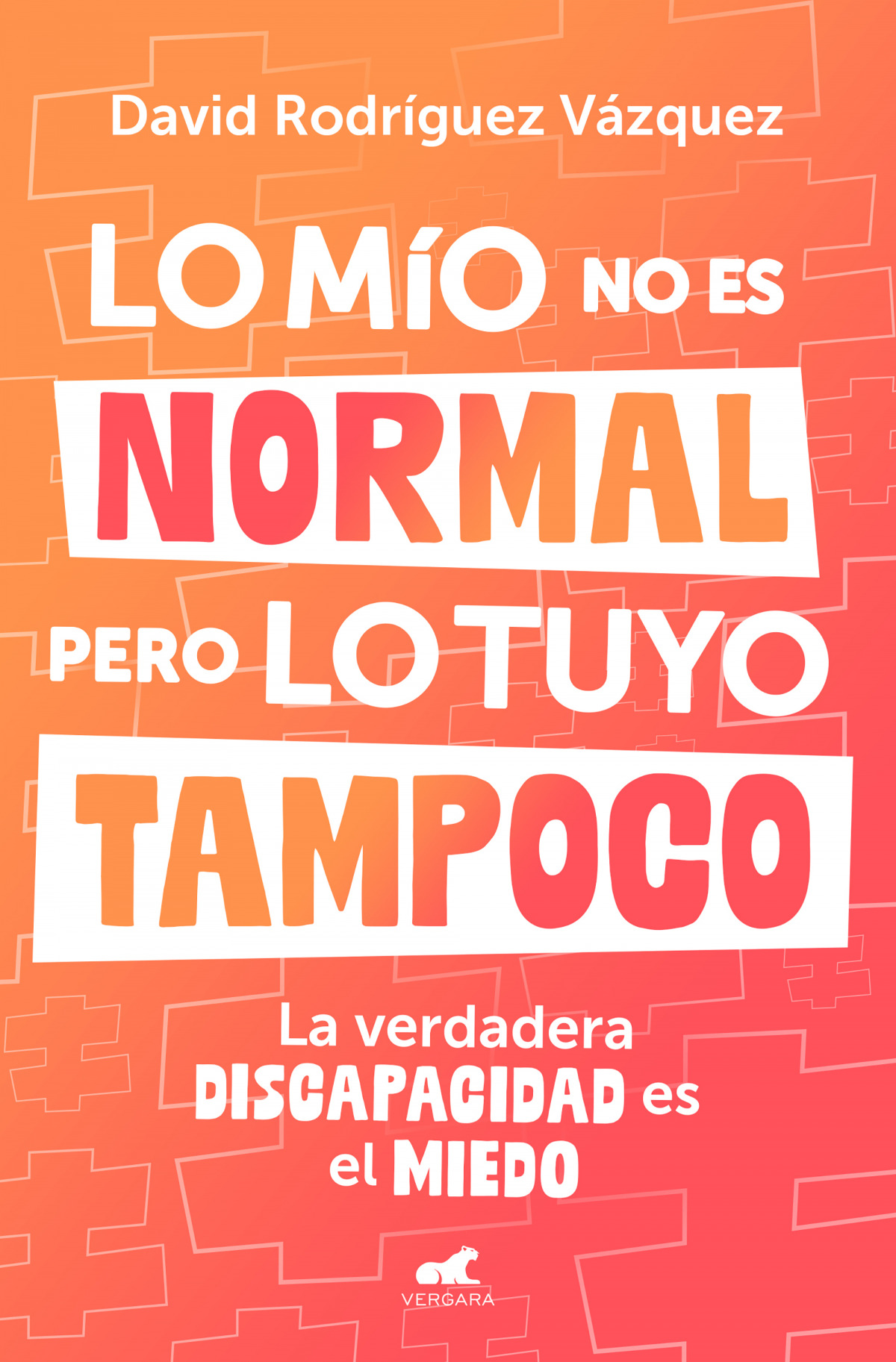 LO MÍO NO ES NORMAL, PERO LO TUYO TAMPOCO