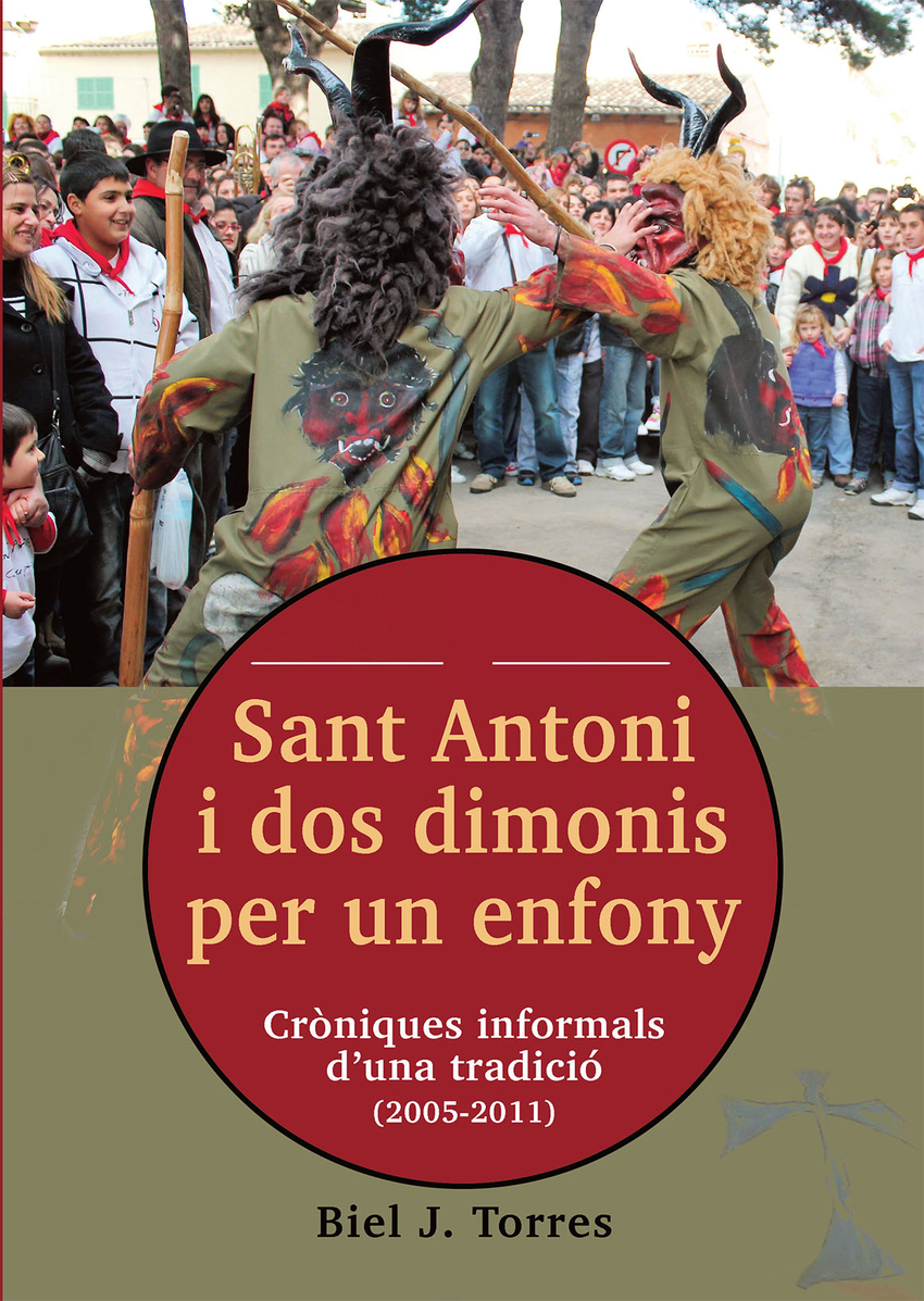 Sant Antoni i dos dimonis per un enfony