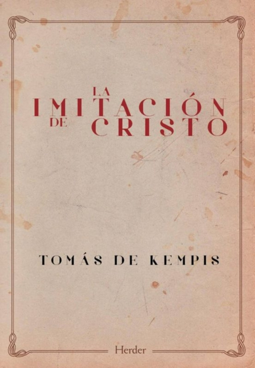 La imitación de Cristo