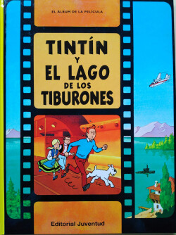 C- tintin y el lago tiburones