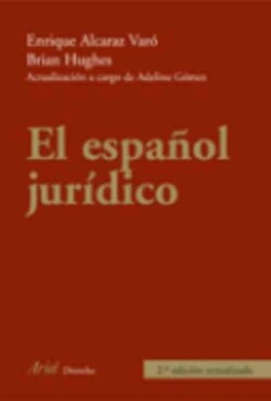 Specialized dictionaries El espanol juridico