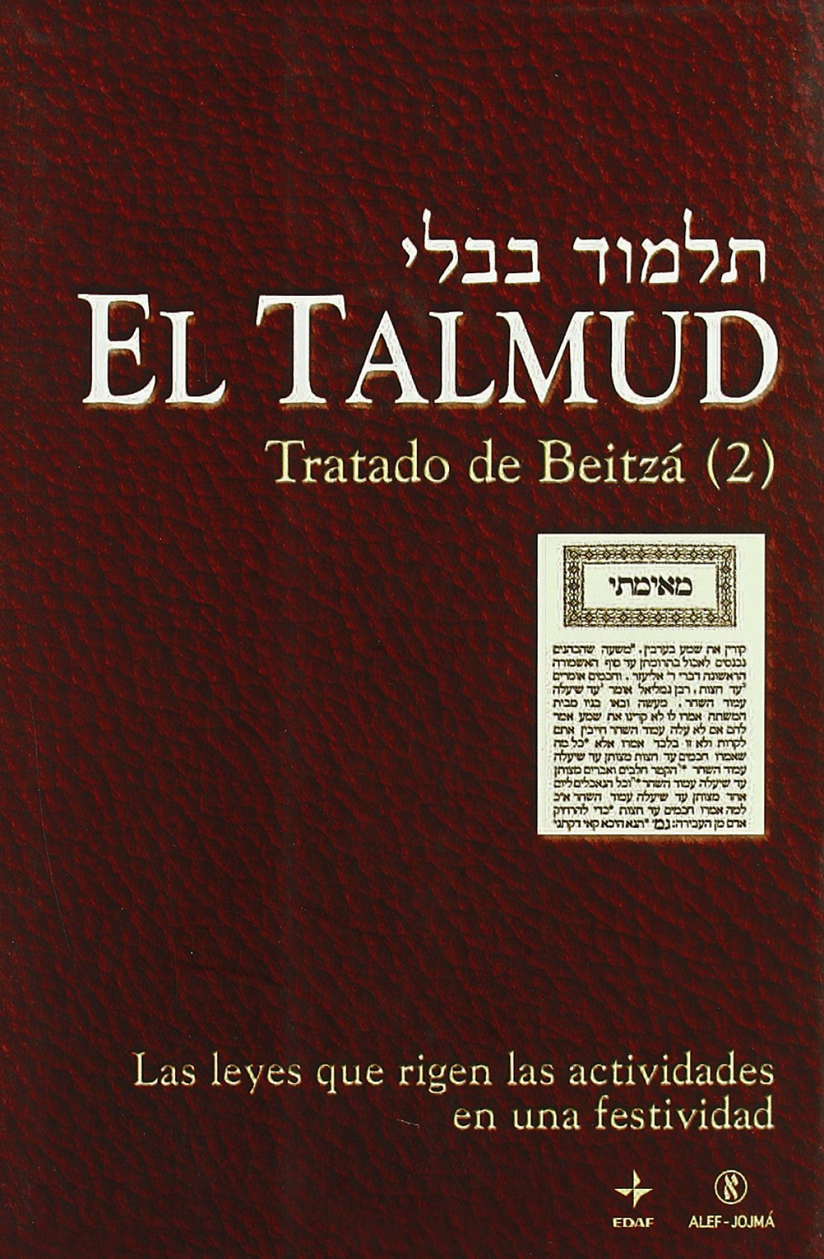 Talmud, el.tratado de beitza