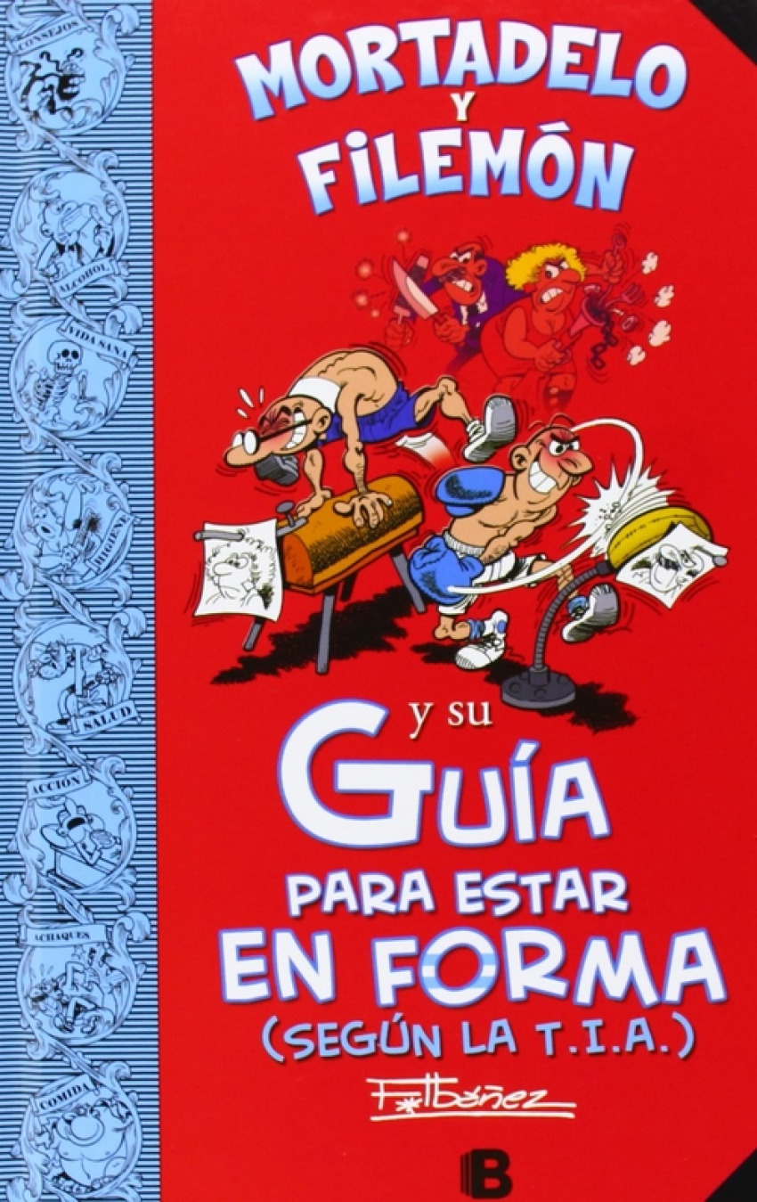 Mortadelo y Filemon y su guia para estar en forma