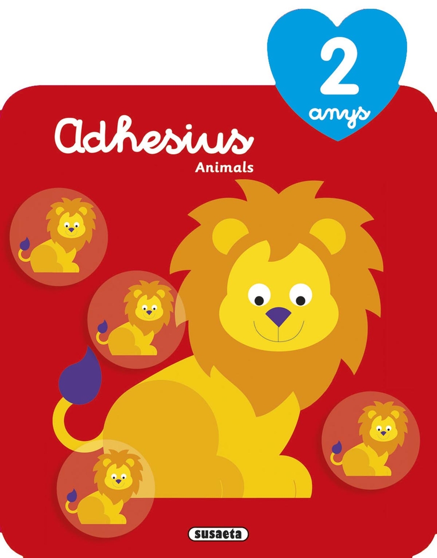 Adhesius animais 2 anys